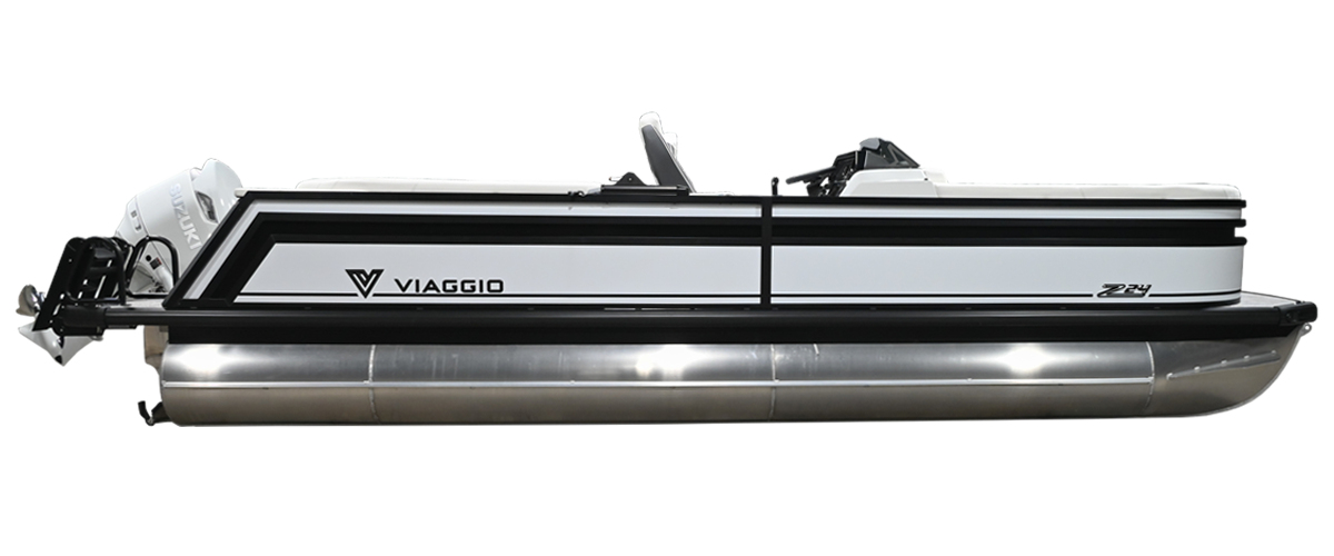 Viaggio tritoon side profile